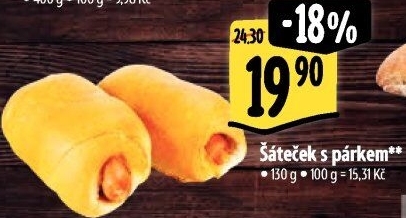 Šáteček s párkem