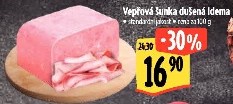 Šunka vepřová dušená standard Idema