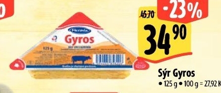 Sýr Gyros Moravia