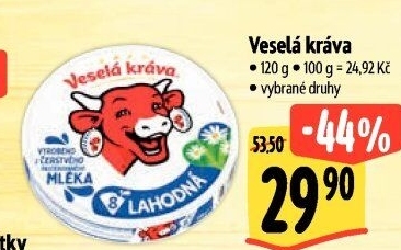 Sýr tavený Veselá kráva