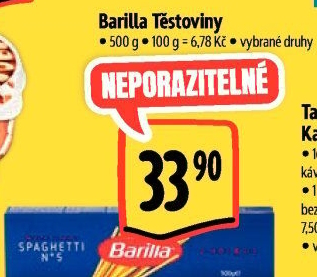 Těstoviny Barilla