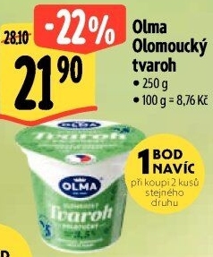 Tvaroh Olomoucký Olma