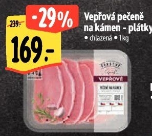 Vepřová pečeně na kámen Albert