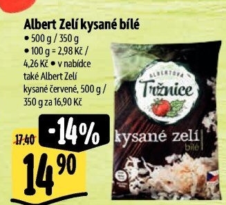 Zelí bílé kysanéAlbert