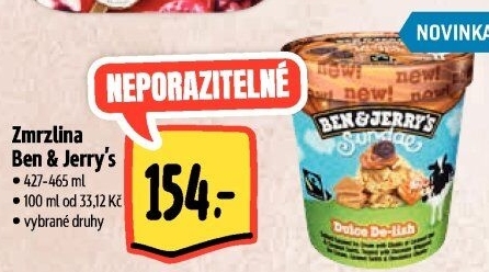 Zmrzlina v kelímku Ben&amp