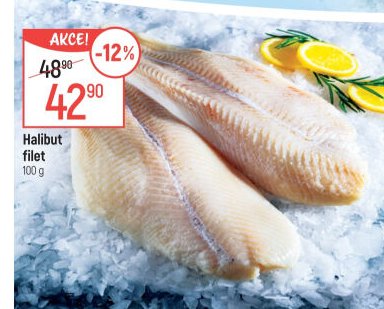 Halibut filet
