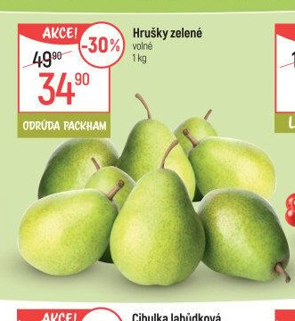 Hrušky zelené