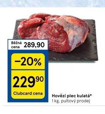 Hovězí plec kulatá