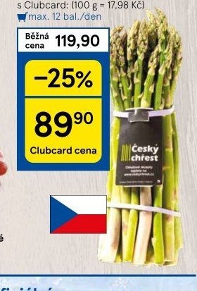 Český Chřest zelený