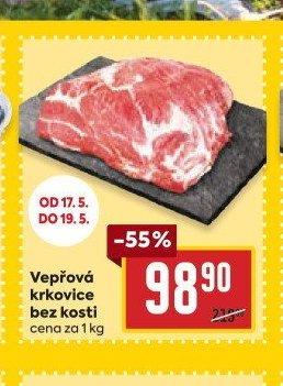 Vepřová krkovice bez kosti