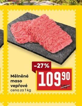 Mělněné maso vepřové