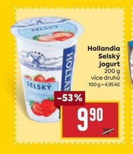 Hollandia Selský jogurt