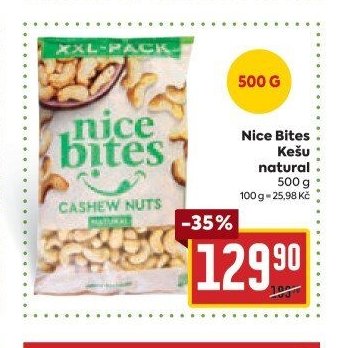 Nice Bites Kešu natural