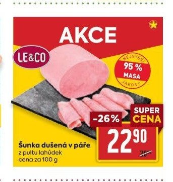 Šunka dušená v páře