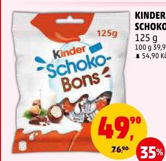Bonbony Schokobons Kinder