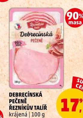 Debrecínská pečeně Řezníkův talíř