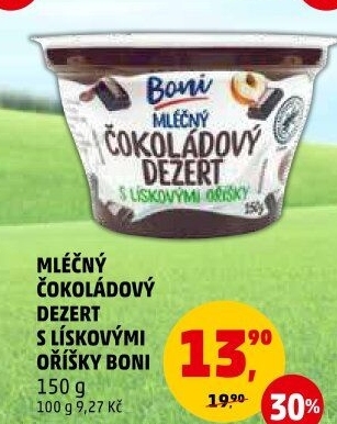 Dezert mléčný Boni