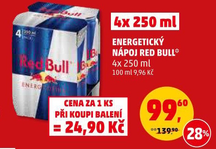 Energetický nápoj Red Bull