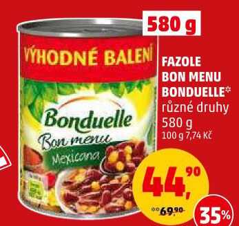 Fazole Bon Menu Bonduelle