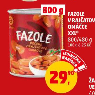 Fazole v omáčce