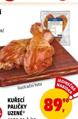 Kuřecí stehna uzená