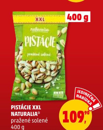 Pražené pistácie Naturalia