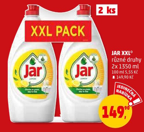 Prostředek na nádobí Jar