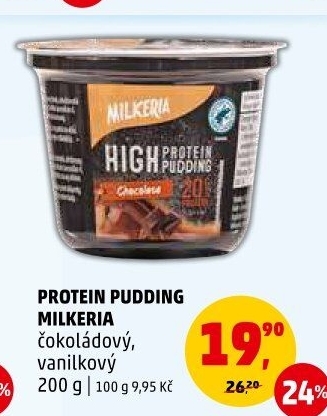 Proteinový pudink Milkeria