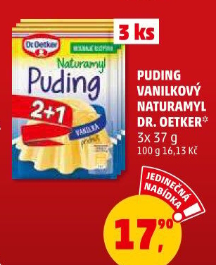 Pudink Naturamyl Dr. Oetker