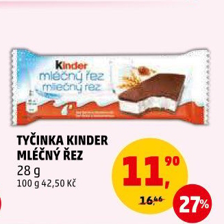 Řez mléčný Kinder