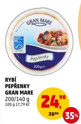 Rybí pepřenky Gran Mare