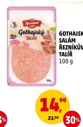 Salám Gothaj Řezníkův talíř