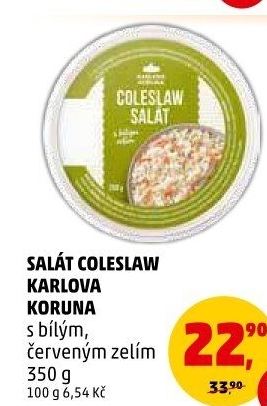 Salát coleslaw Karlova Koruna