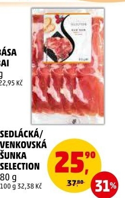 Sedlácká šunka Selection