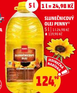 Slunečnicový olej Penny