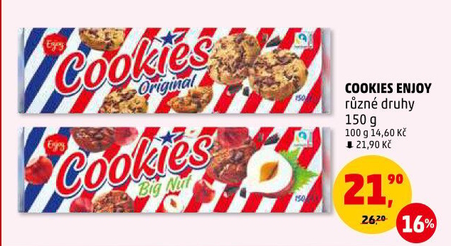 Sušenky Cookies Enjoy