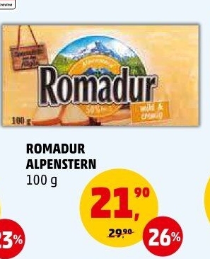 Sýr Romadur Alpenstern