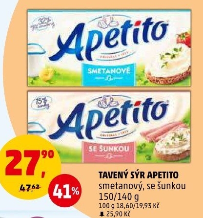 Sýr tavený Apetito
