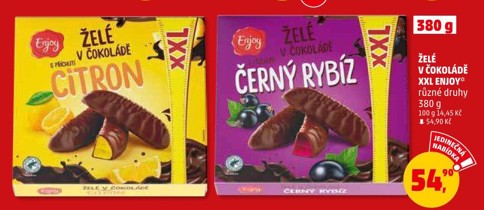 Želé v čokoládě Enjoy