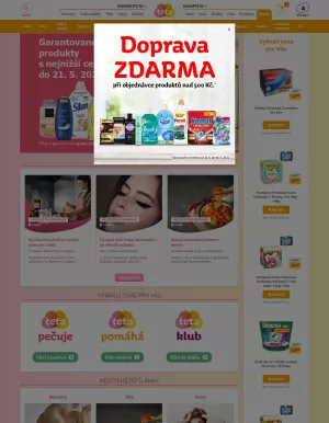 akční leták Teta drogerie 15.5.2024-21.5.2024