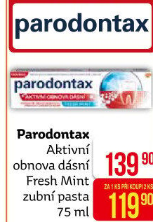 Pasta na zuby Aktivní obnova dásní Parodontax