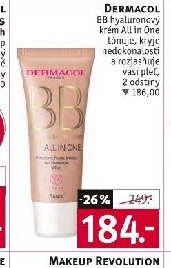 DERMACOL BB hyaluronový krém All in One