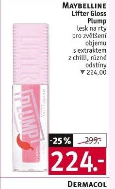 MAYBELLINE Lifter Gloss Plump lesk na rty