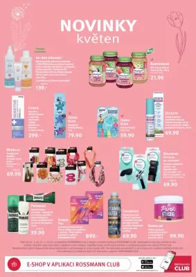 akční leták ROSSMANN drogerie 24.4.2024-21.5.2024