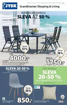 akční leták Jysk 15.5.2024-28.5.2024