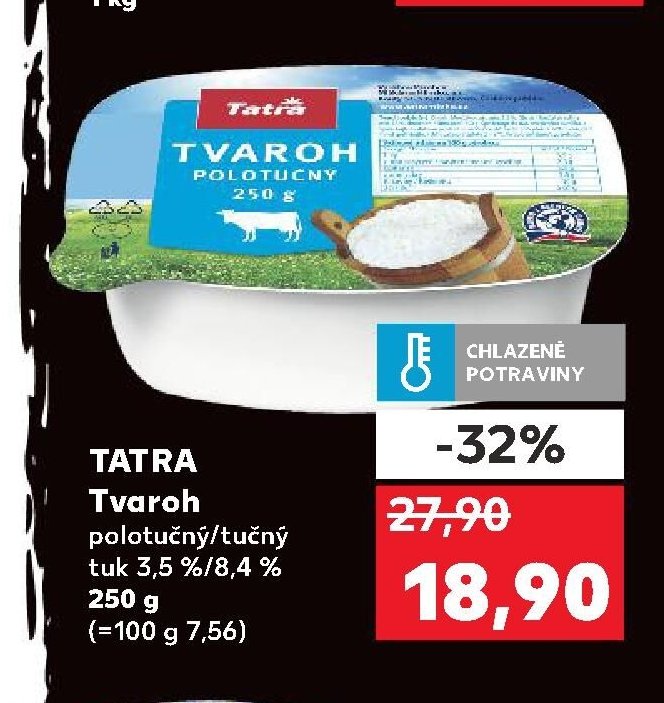 TATRA Tvaroh polotučný/tučný