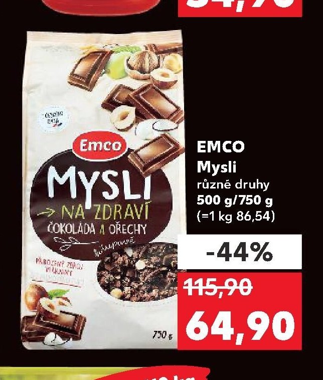 EMCO Mysli různé druhy
