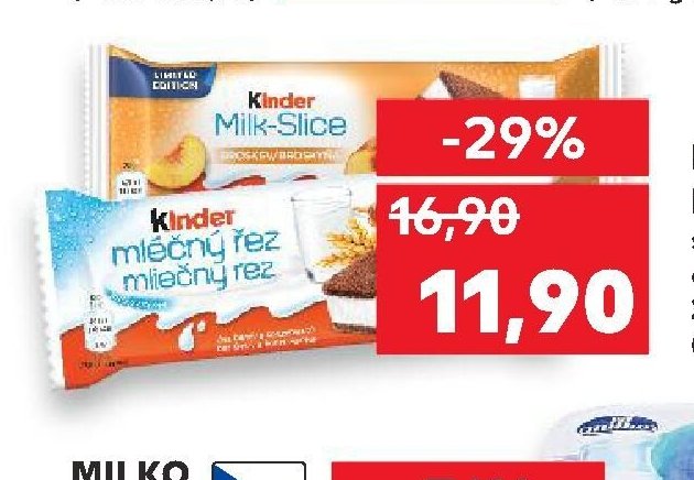 KINDER Mléčný řez 28 g