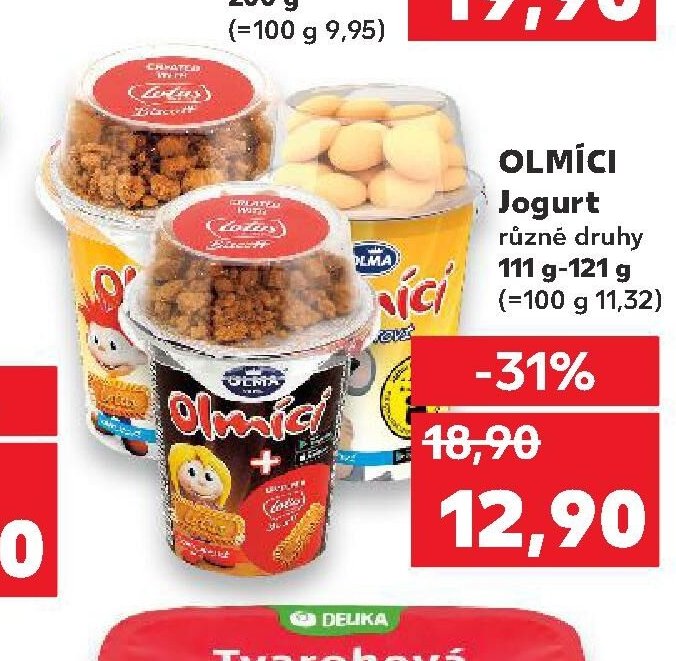 OLMÍCI Jogurt 111 g - 121 g