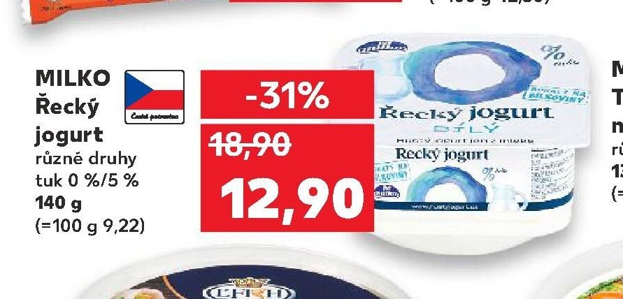 MILKO Řecký jogurt 140 g